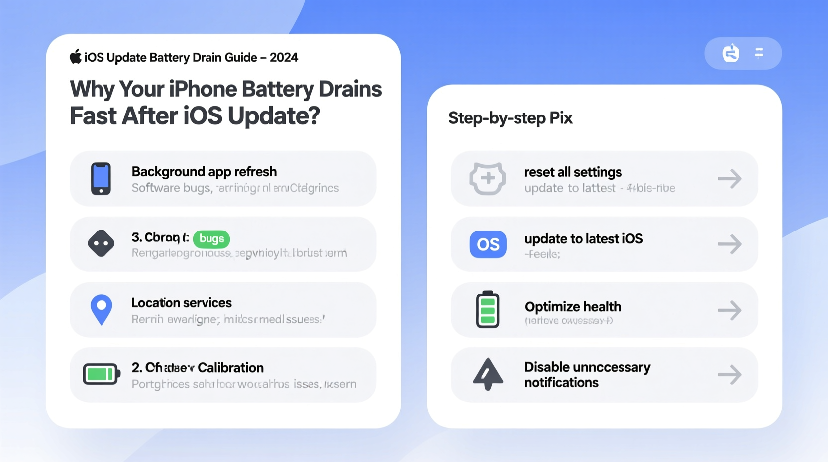 why does my phone battery die so fast after ios update common causes and fixes