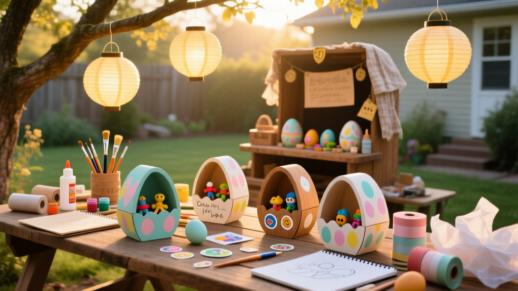 DIY Egg Hunt Setup: Backyard Treasure Hunt Station