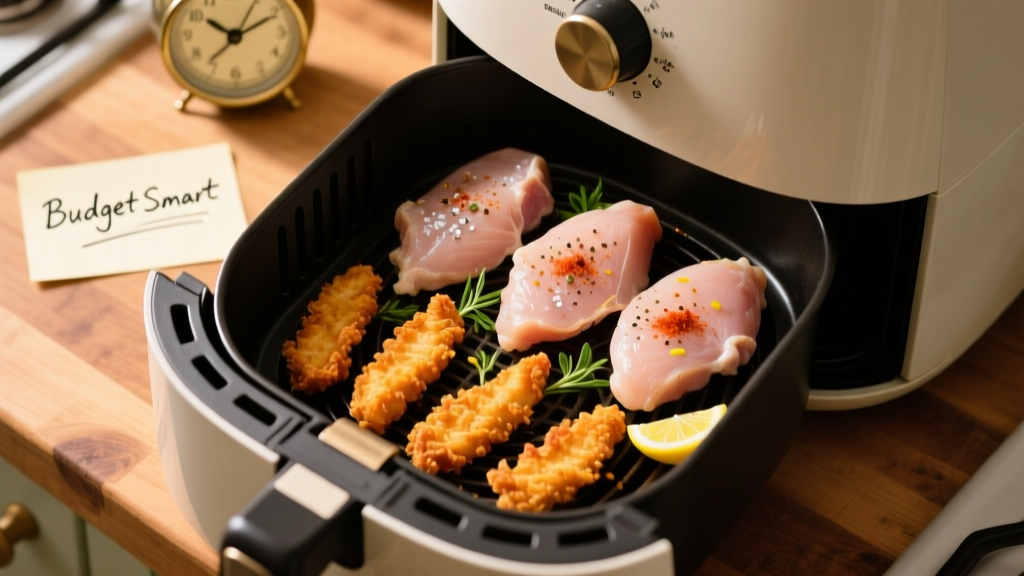 How to Air Fry Fresh Chicken Strips (Crispy & Budget-Smart)