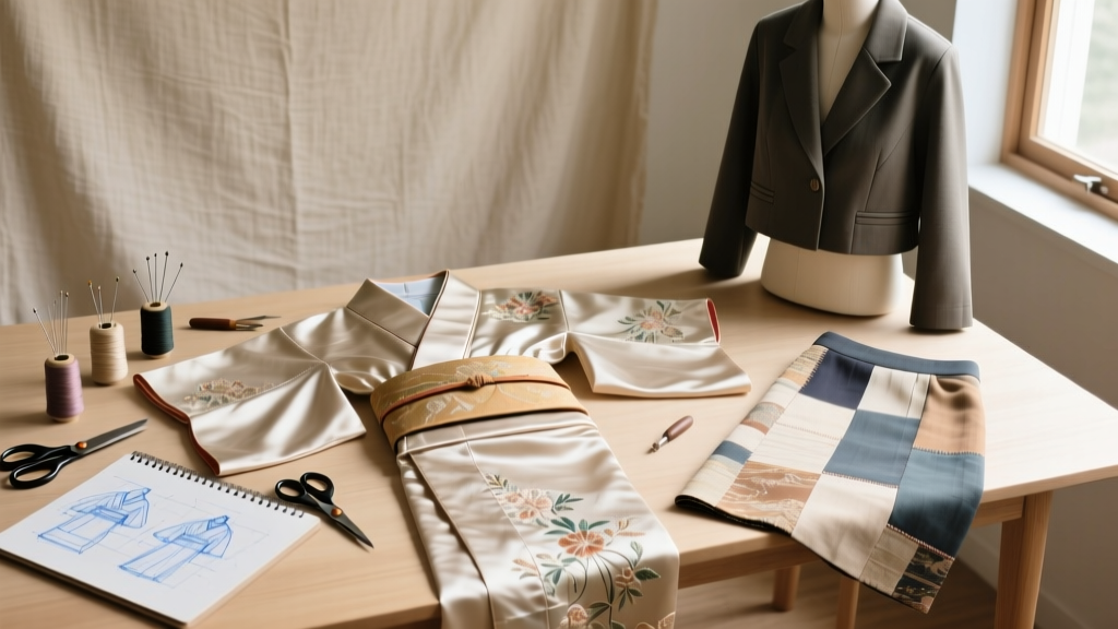 DIY Kimono Upcycling: Repurposing Vintage Silk Into Modern Fashion