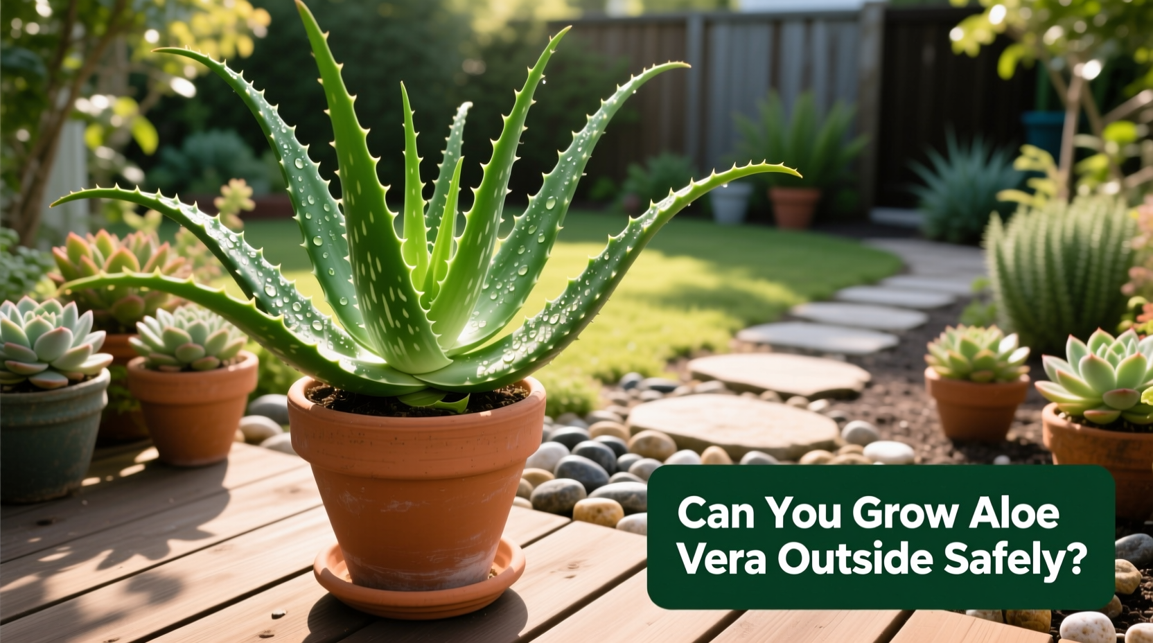 Grow Aloe Vera Outdoors: 3 Key Tips | TheHomeSprouts