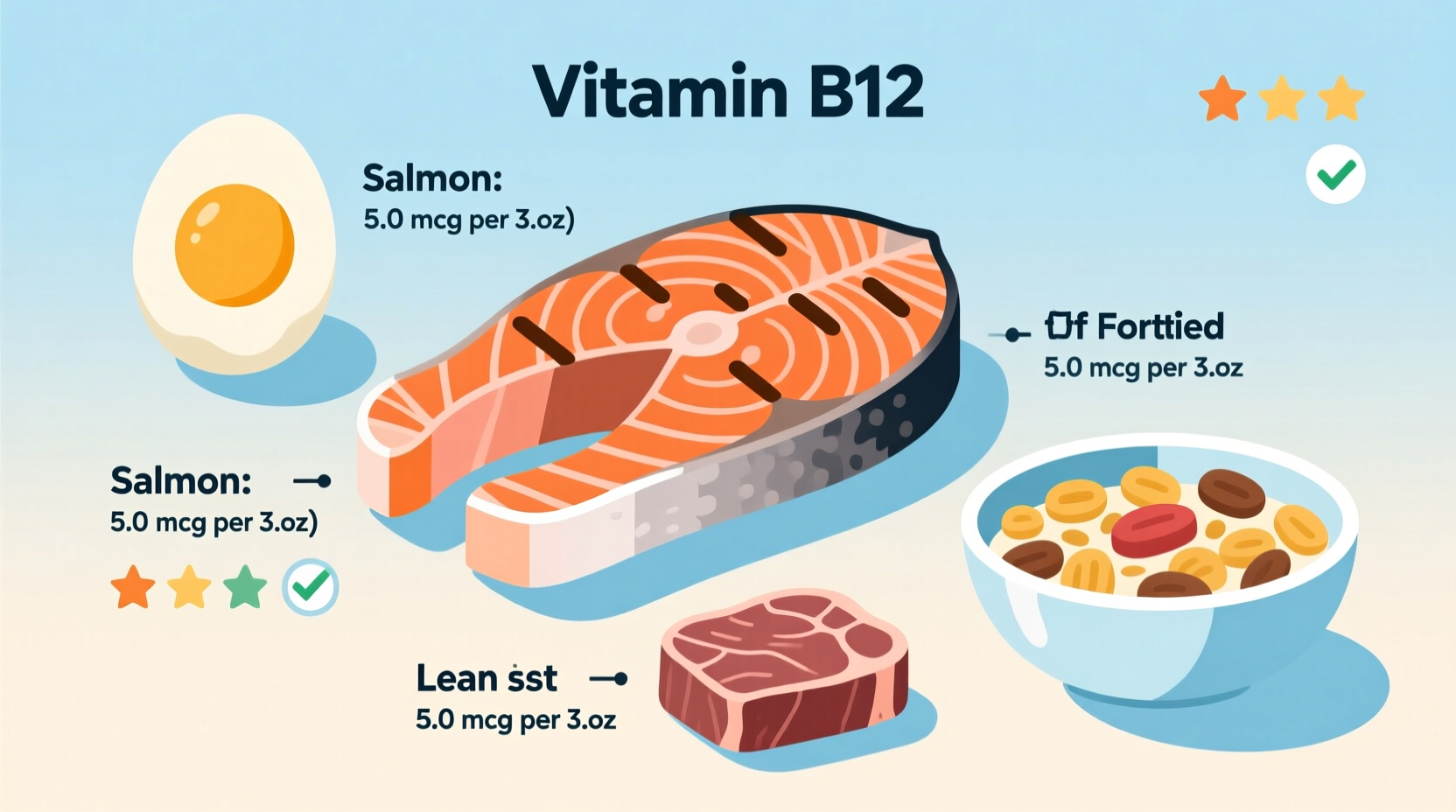 Top 10 Foods Highest in Vitamin B12 (With Exact Amounts)
