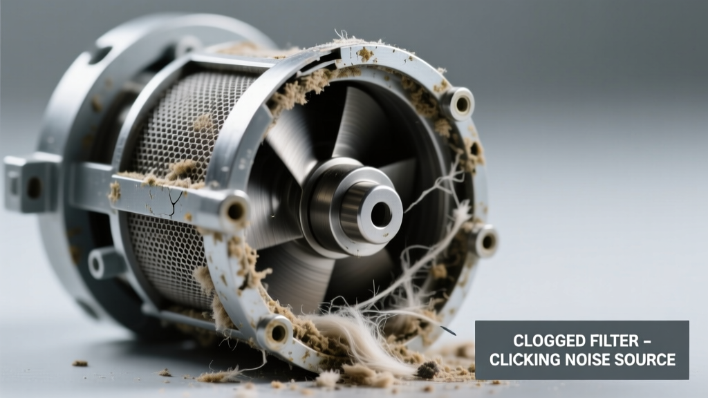 Clogged Filter Causing Clicking Sound: Quick Diagnosis