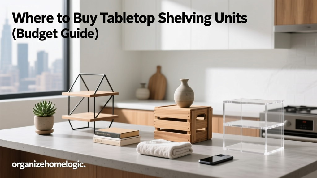 Where to Buy Tabletop Shelving Units (Budget Guide)