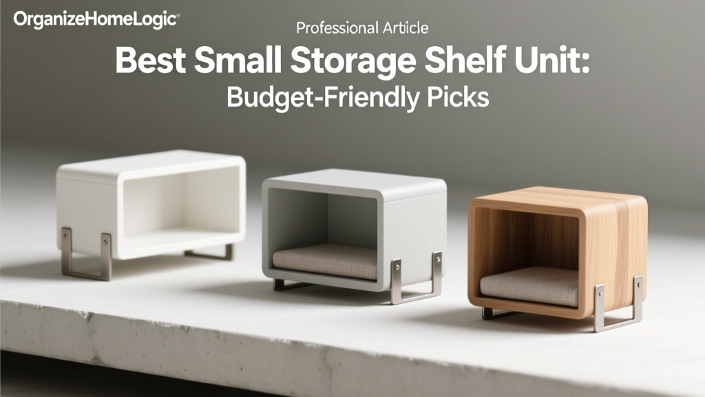 Best Small Storage Shelf Unit: Budget-Friendly Picks