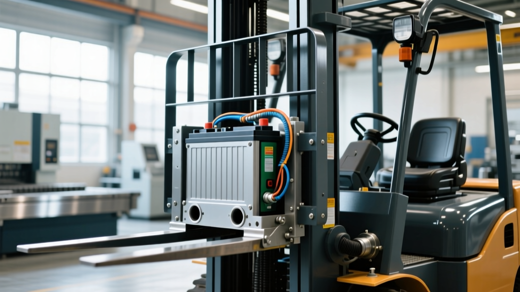 Material Handling Equipment Batteries: Forklift Attachment Drain Fixes