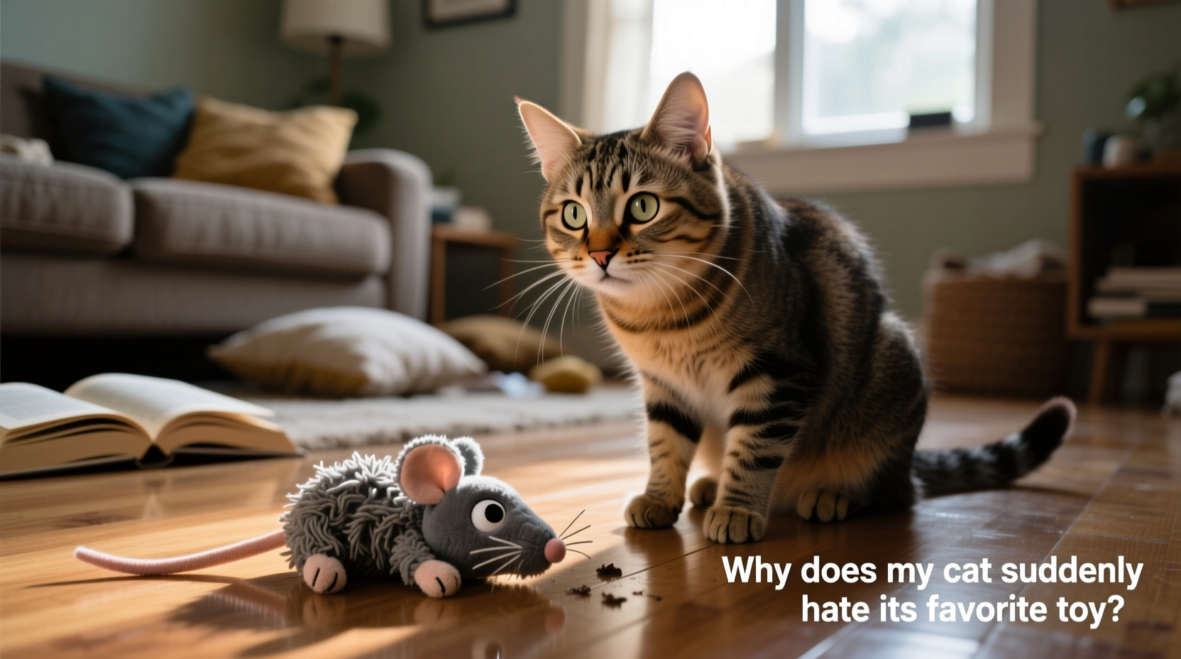 why does my cat suddenly hate its favorite toy