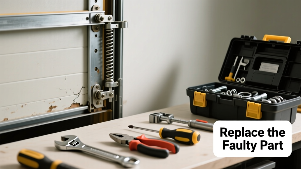 Garage Door Not Closing? Replace the Faulty Part