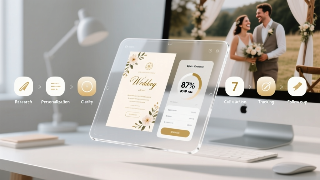 Wedding Invitations That Get RSVPs: 7-Step Process (2026)