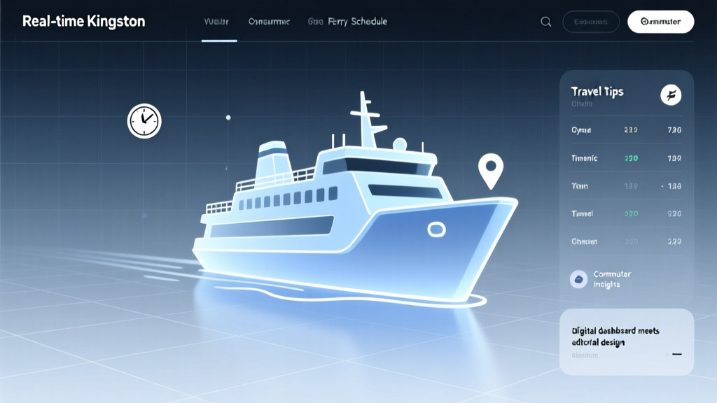 Kingston Ferry Schedule & Real-Time Tracker 2025