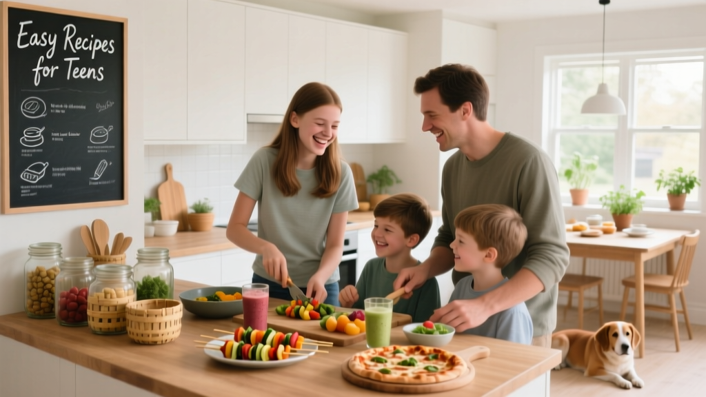 Easy Recipes Cooking For Teenagers: Realistic, Budget-Friendly Meals They Can Make in Under 30 Minutes