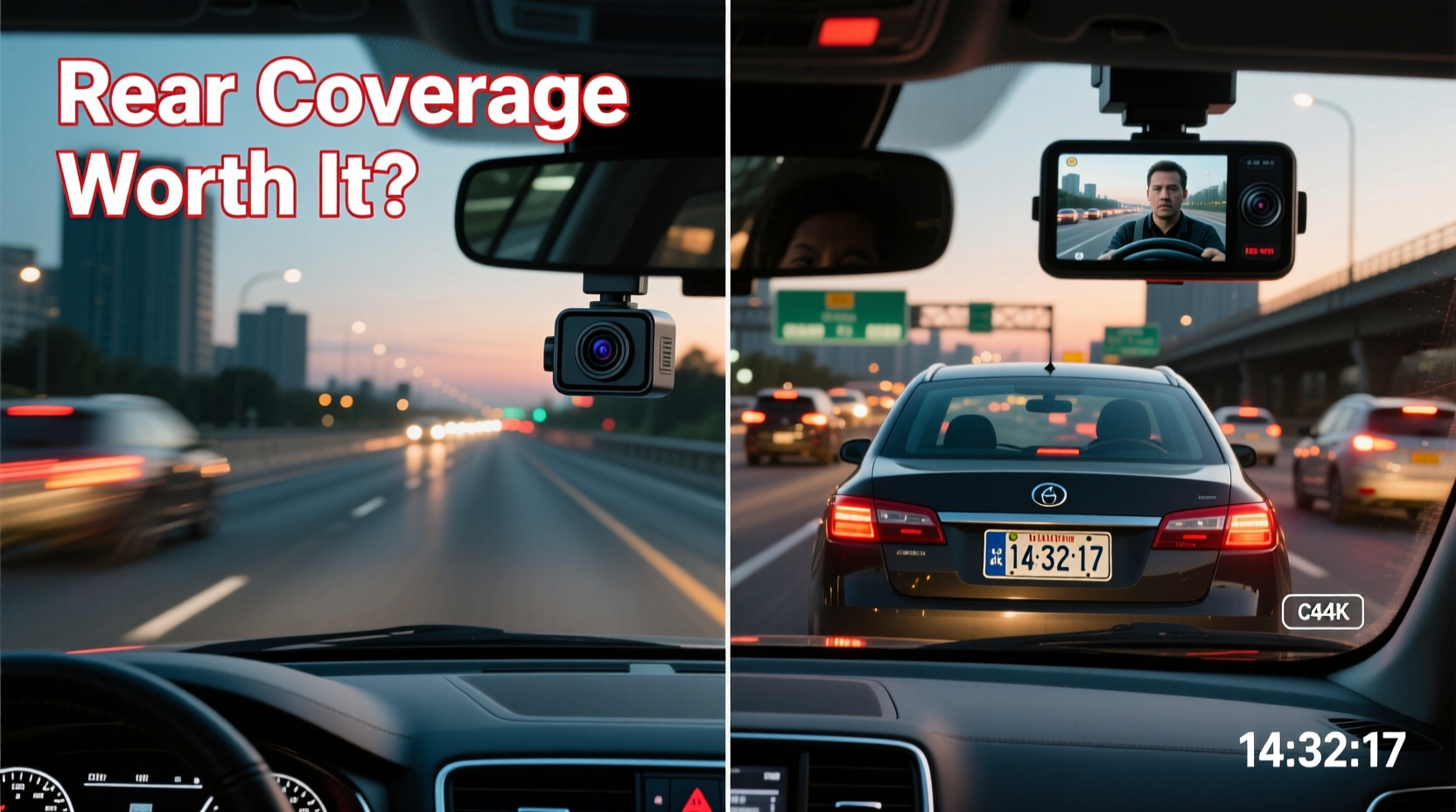 dash cam front and rear vs front only is the rear coverage worth the installation pain