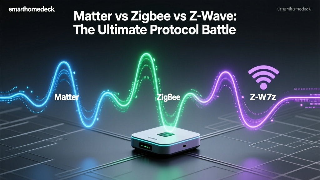 Matter vs Zigbee vs Z-Wave: The Ultimate Protocol Battle