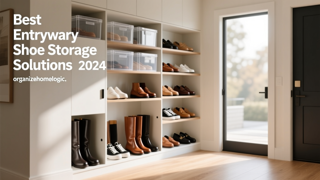 Best Entryway Shoe Storage Solutions (2024 Guide)