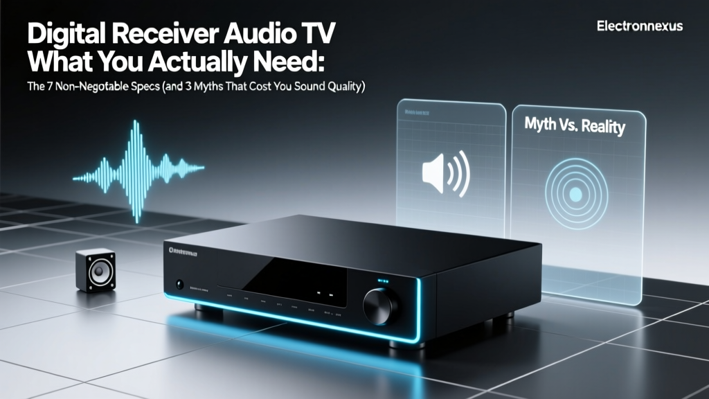Digital Receiver Audio TV What You Actually Need: The 7 Non-Negotiable Specs (and 3 Myths That Cost You Sound Quality)