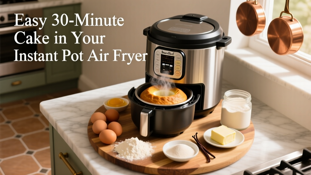 Bake a Cake in an Instant Pot Air Fryer: Easy Guide