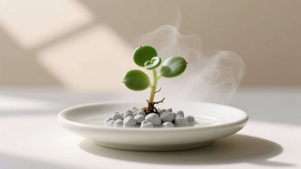 Chinese Money Plant Propagation: Tiny Cutting Success
