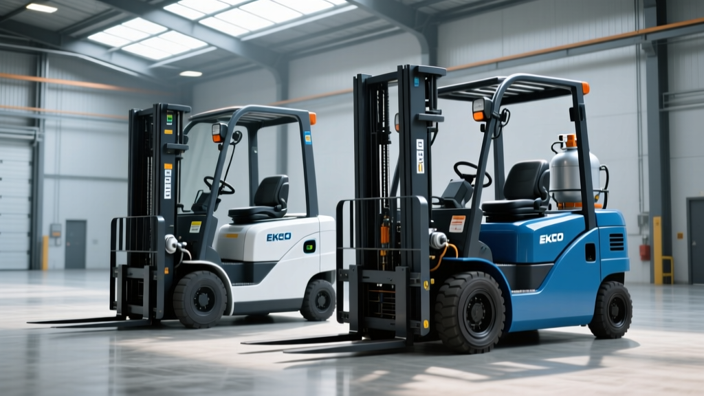 Ekko Material Handling Equipment: Battery vs Propane Safety Guide