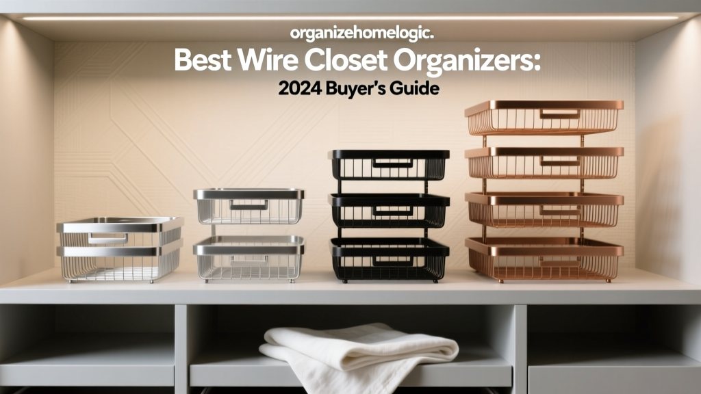 Best Wire Closet Organizers: 2024 Buyer's Guide