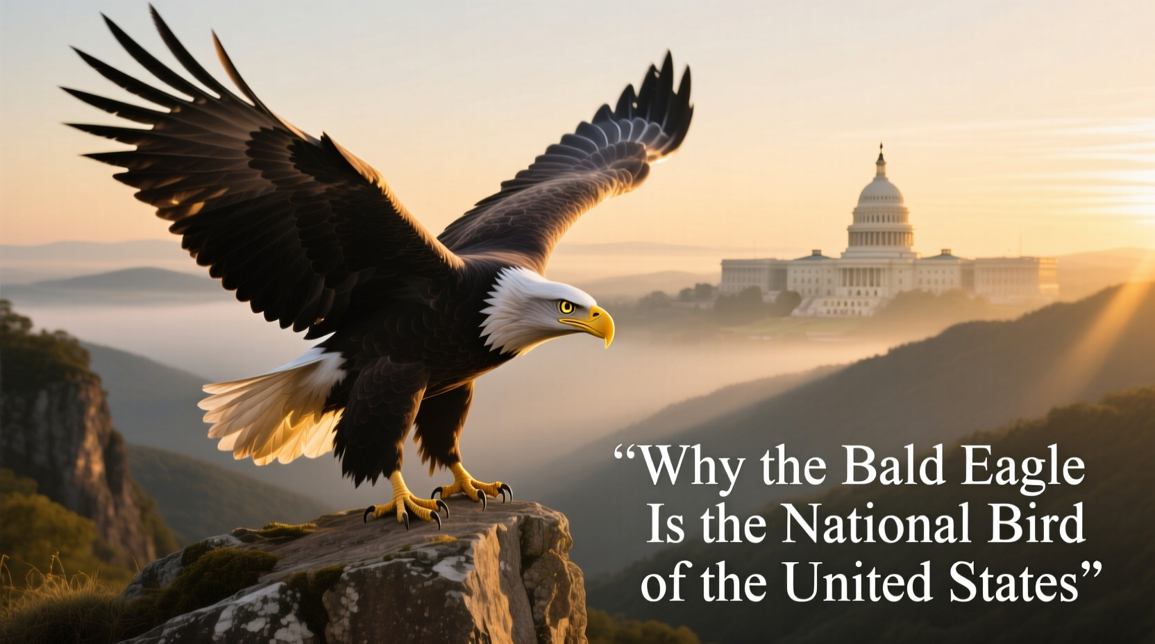 why is the bald eagle the national bird