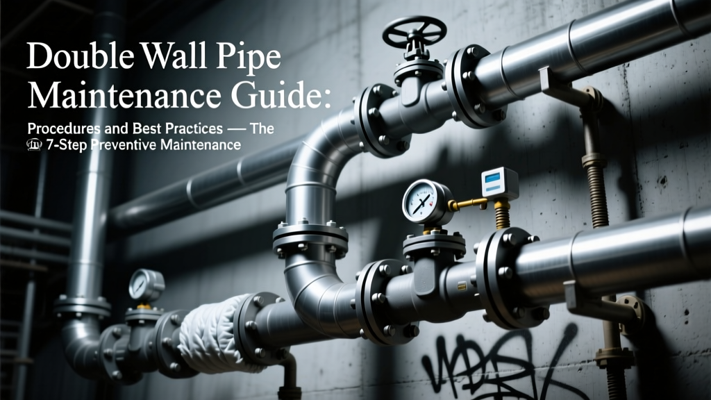 Double Wall Pipe Maintenance: 7-Step ASME B31.3 Guide