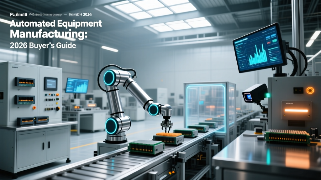Automated Equipment Manufacturing: 2026 Buyer's Guide