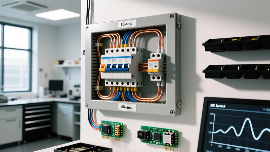 60 Amp Breaker Wiring: Sizing, Contactor Pairing, and Load Curves