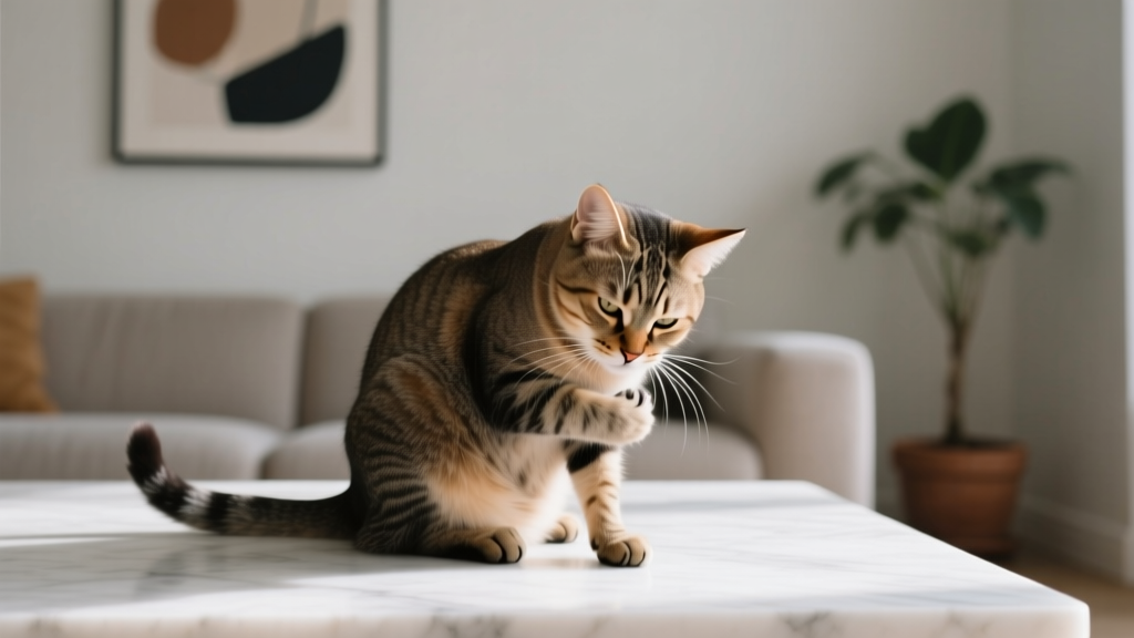 Why Cat Hissing Behavior for Grooming Isn’t ‘Just Being...