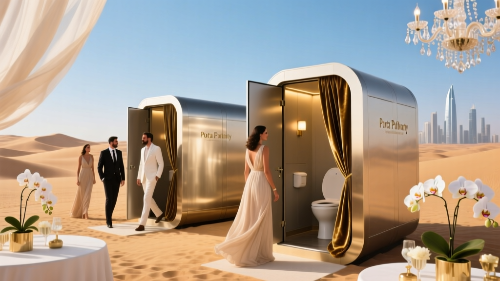 Dubai Porta Potty Party: Luxury Desert Restrooms (2026)