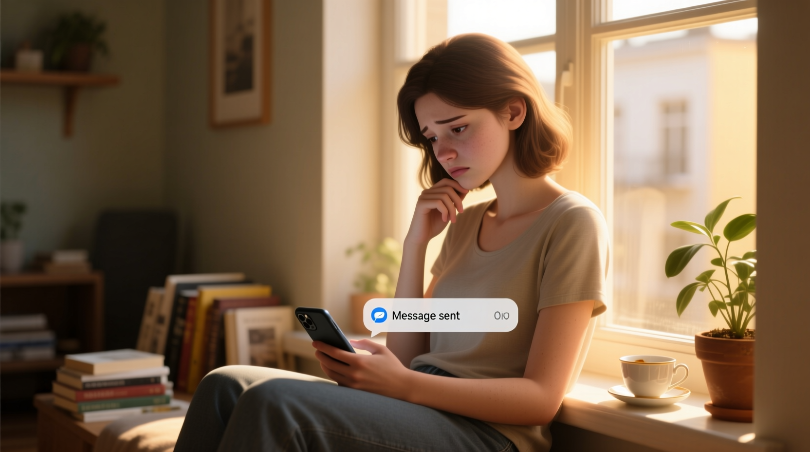 why does my girlfriend always take forever to reply texts