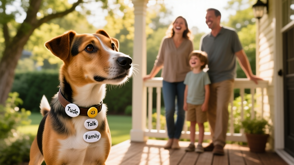 Watch This Terrier With Tons of 'Tude Talk to His Family With Buttons