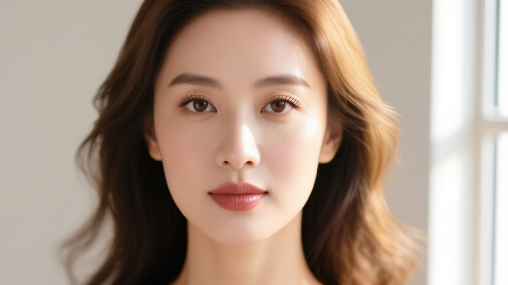 Close-up of a woman