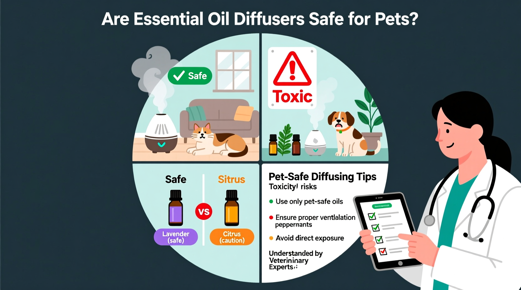 are essential oil diffusers safe for pets understanding the toxicity risks