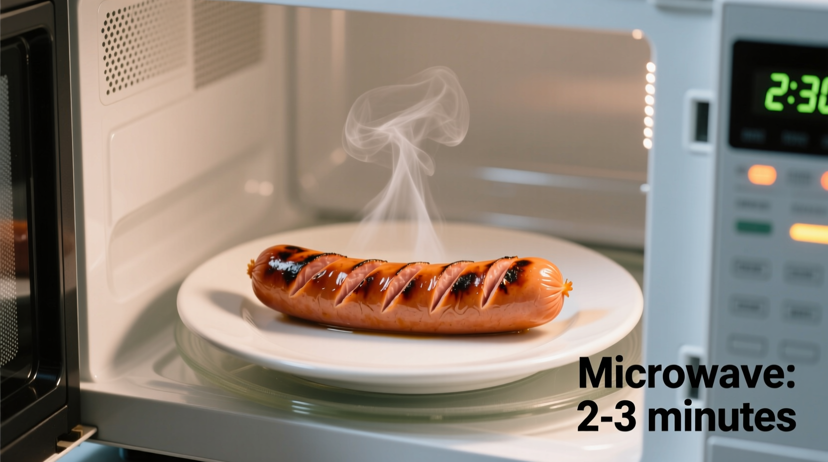 how to cook frankfurts in microwave