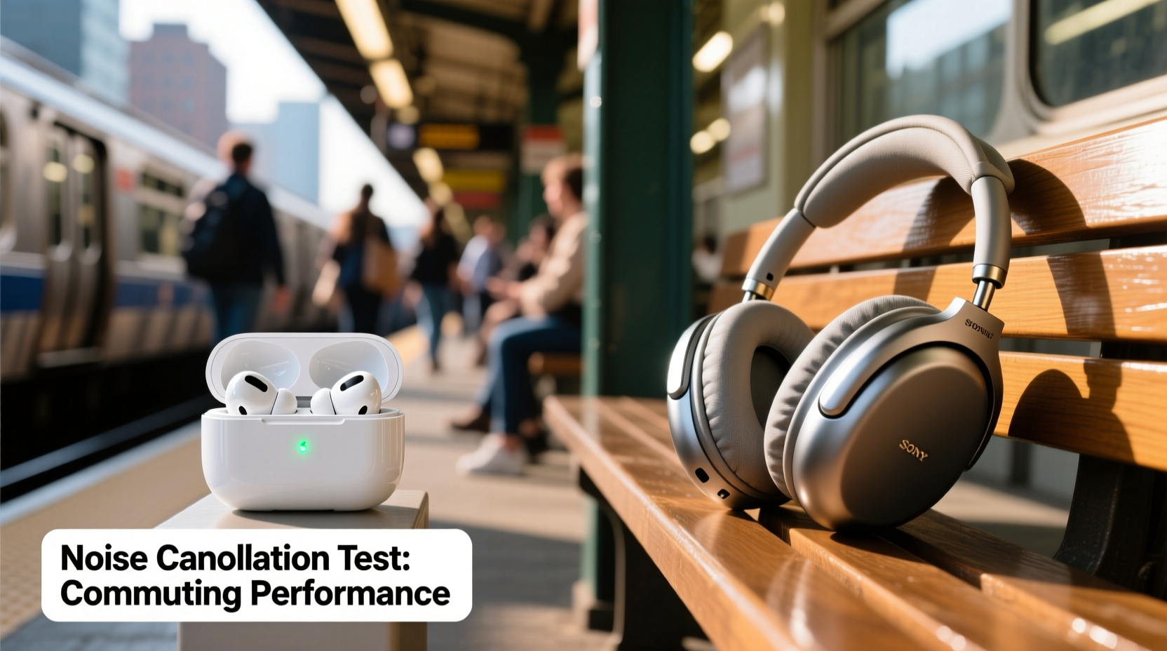 wireless earbuds vs over ear headphones which is better for commuting noise