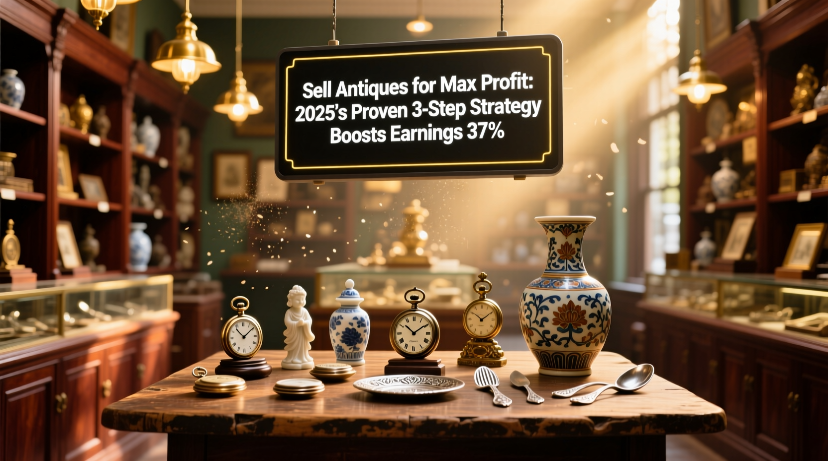 best way to sell antiques