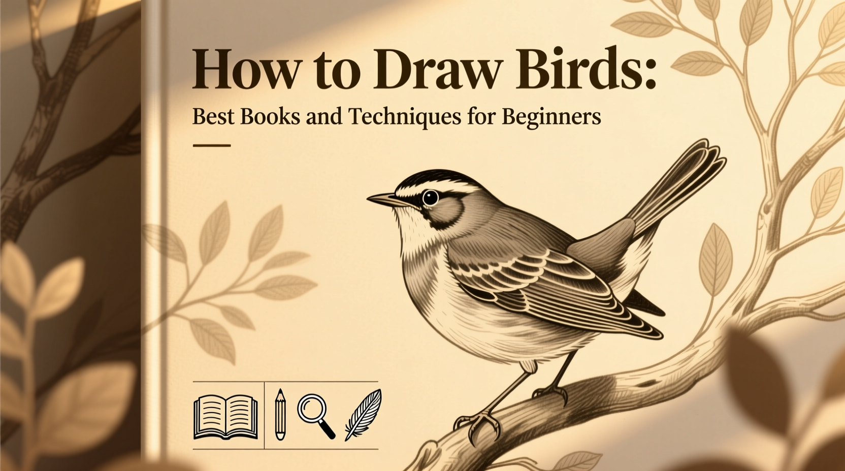How to Draw Birds: Best Books and Techniques for Beginners
