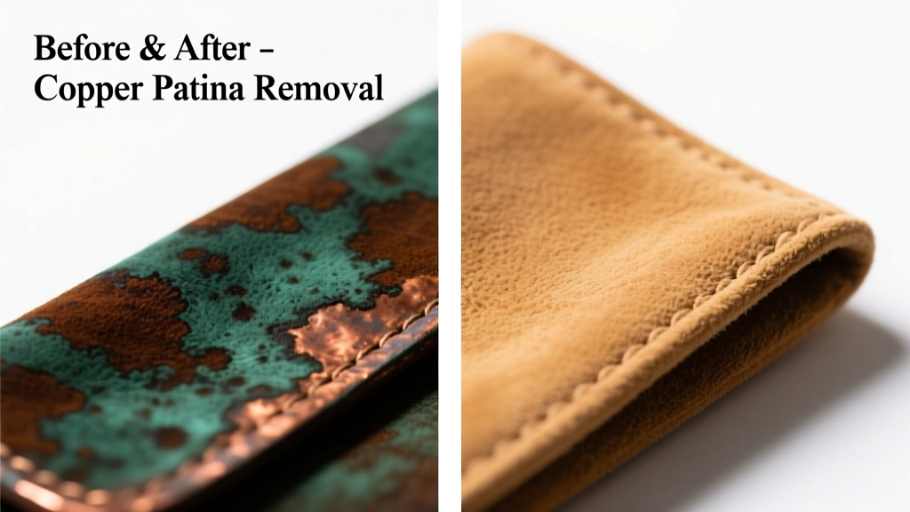 How to Remove Copper Patina from Suede Safely
