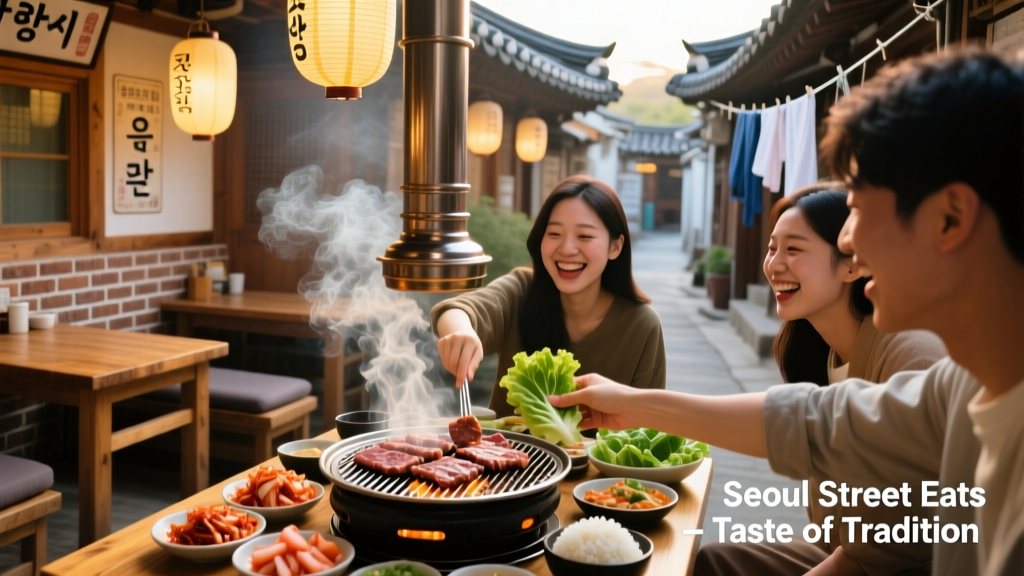 Fire, Flavor, and Fellowship: Inside New Village Restaurant in Seoul’s Mapo District