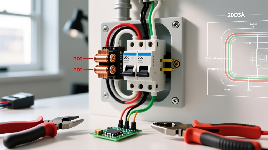 How to Wire a Dedicated Electrical Outlet with Breaker Safely
