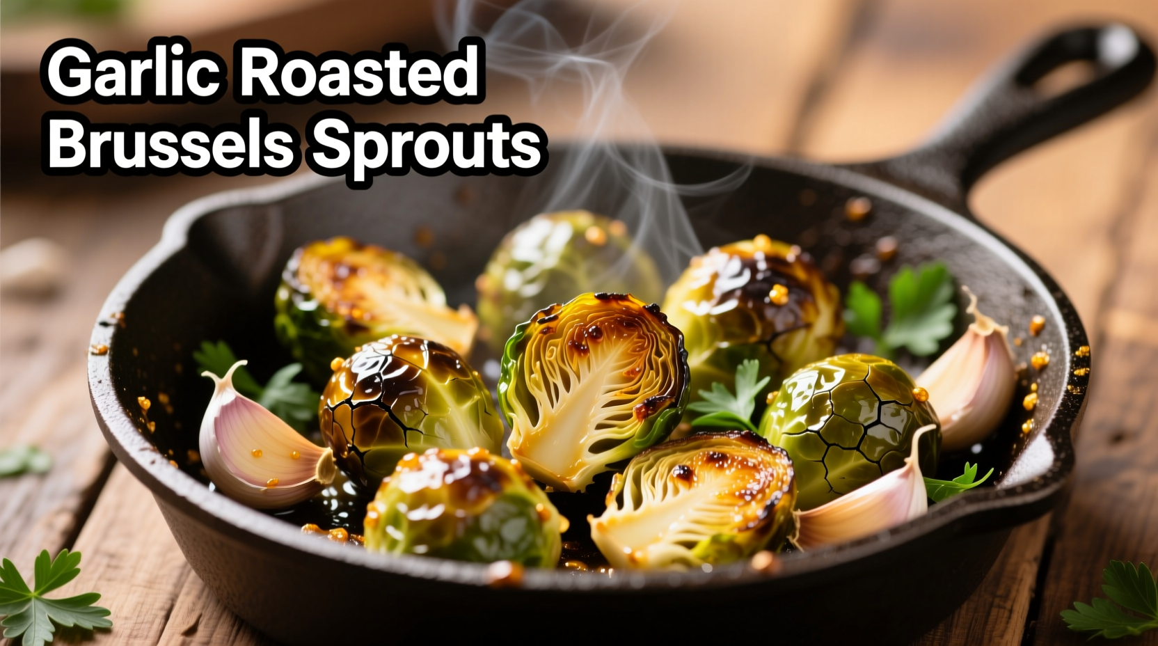 Perfect Garlic Brussels Sprouts: Crispy Recipe in 25 Minutes