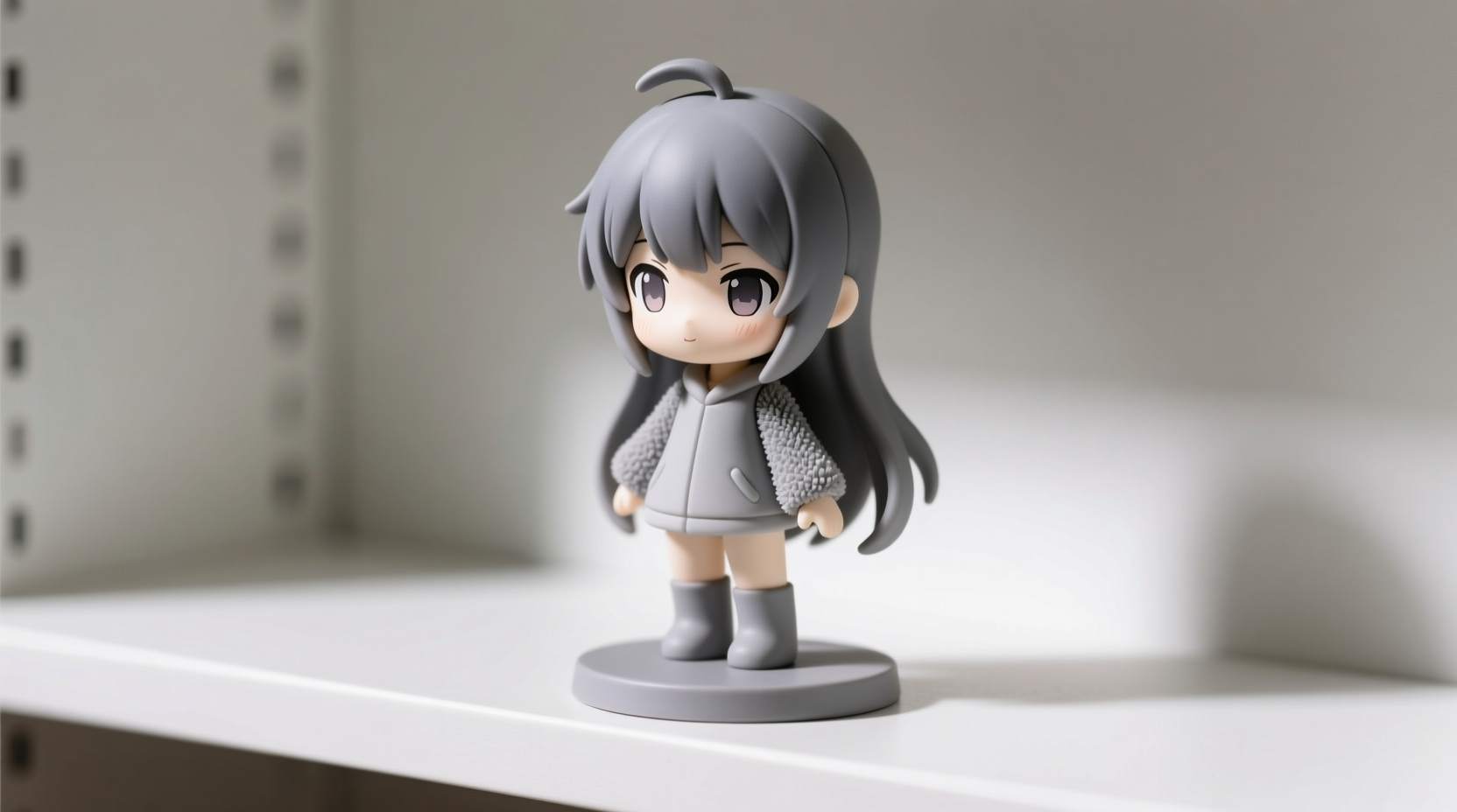 clean silicone figurine stands safely