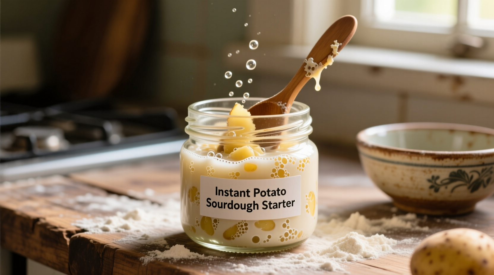 Instant Potato Sourdough Starter: Fast & Reliable Method