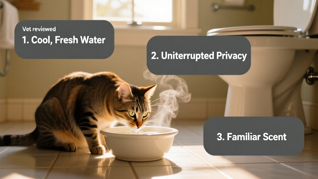 Why Does My Cat Drink Out of the Toilet? 3 Vet-Reviewed Reasons