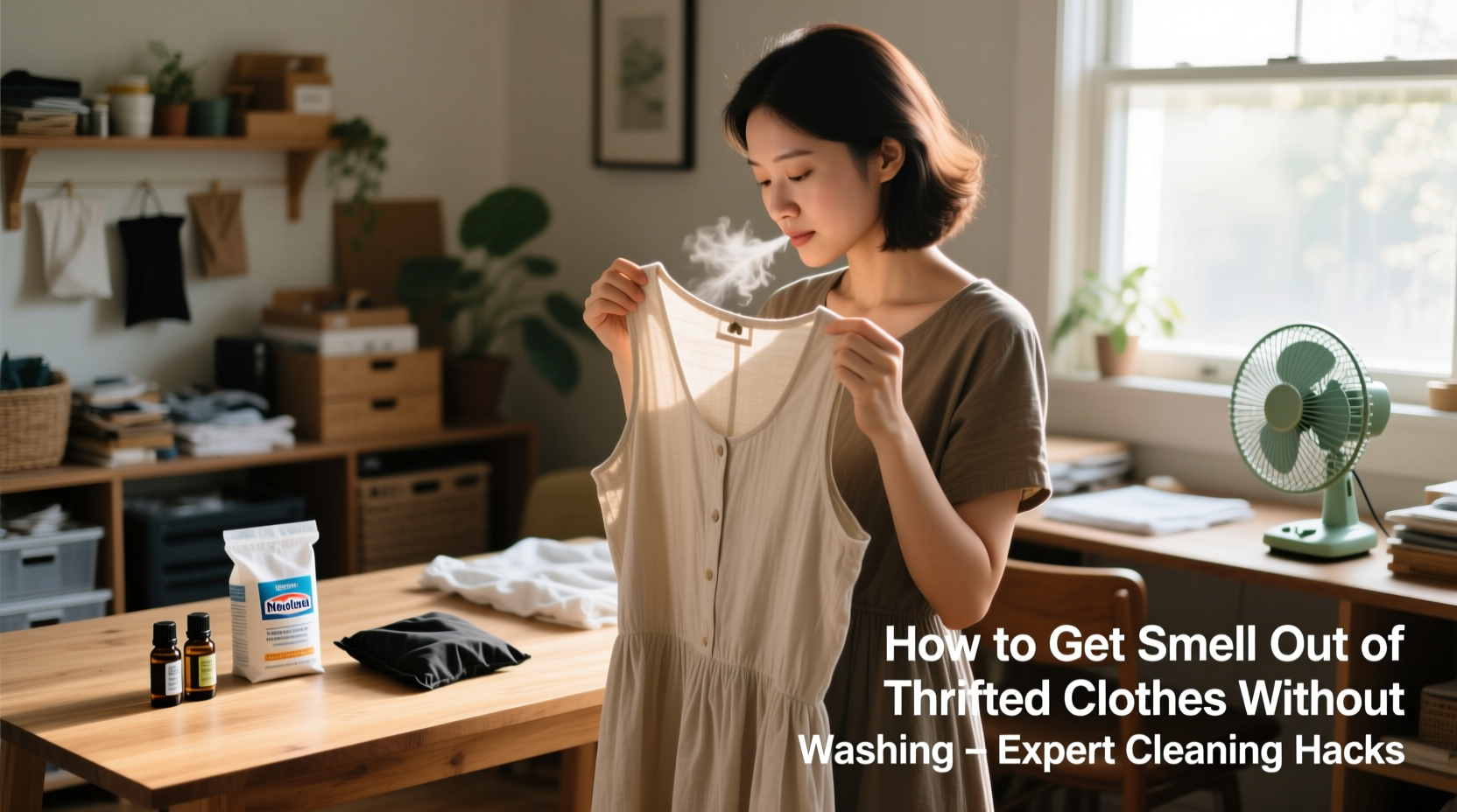 how to get smell out of thrifted clothes without washing expert cleaning hacks