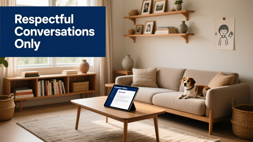 Why Our Comment Policy Is Non-Negotiable — And How It Builds a Healthier Community for Families