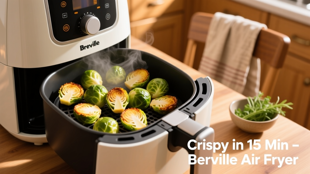 Crispy Breville Air Fryer Brussels Sprouts
