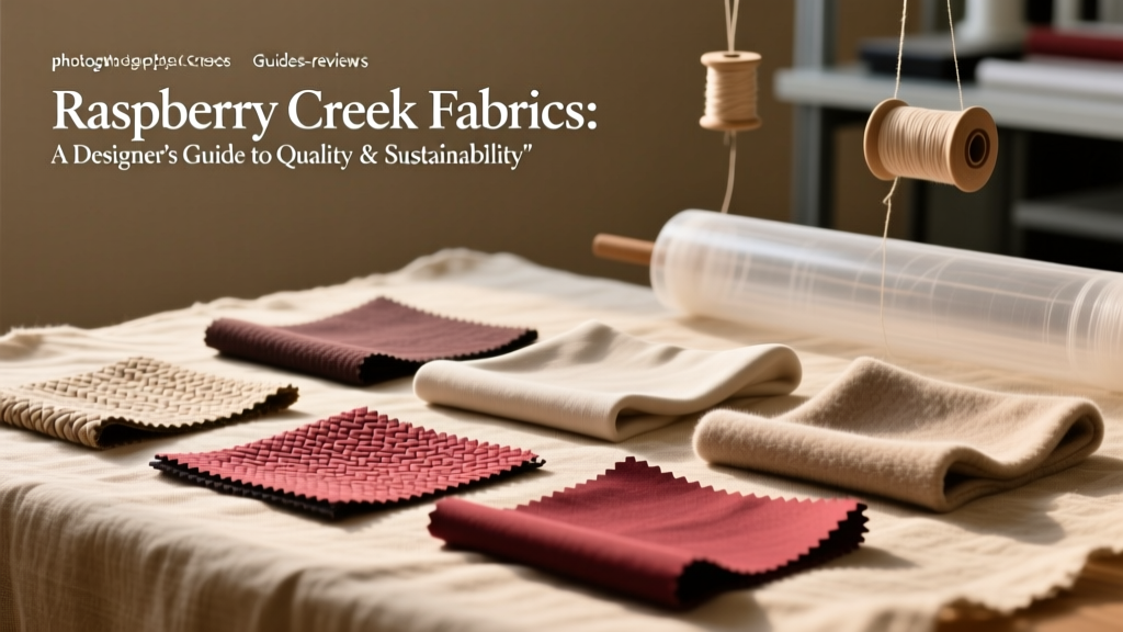 Raspberry Creek Fabrics: A Designer’s Guide to Quality & Sustainability