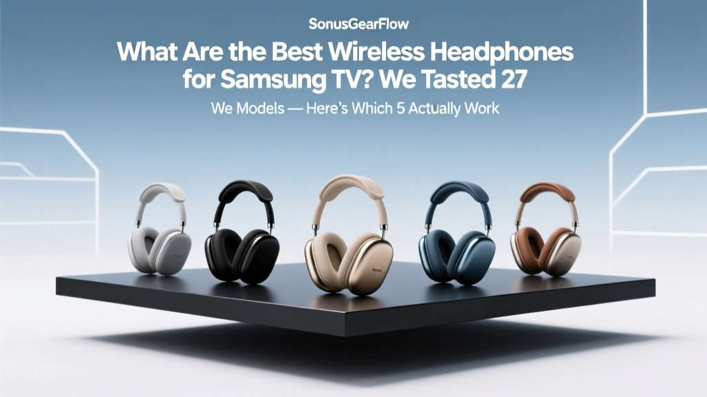 Best Wireless Headphones for Samsung TV (2026)