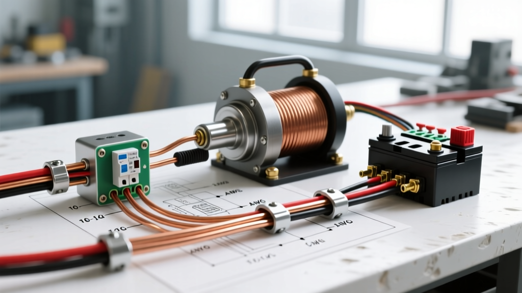 Wiring Diagram for 12V Winch: Solenoid, Relay & Battery Guide